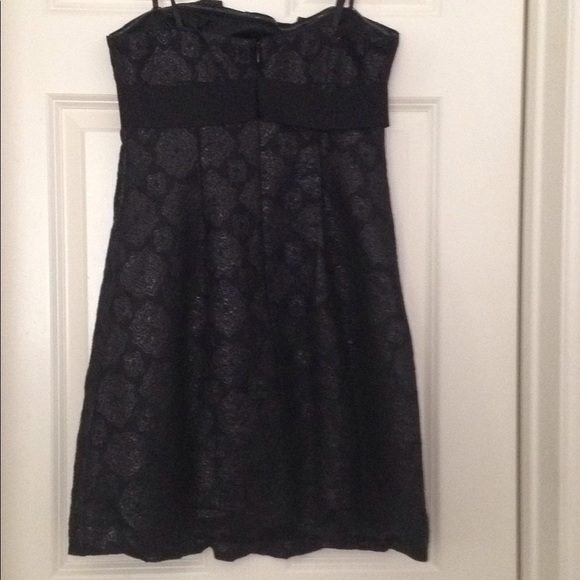 *BCBGMAXAZRIA strapless black dress - Picture 3 of 5